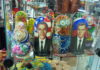 Obama and Medvedev Russian (matroshkis) stacking dolls