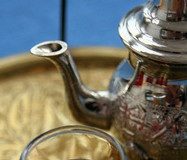 Arabic tea glass