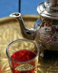 Arabic tea glass