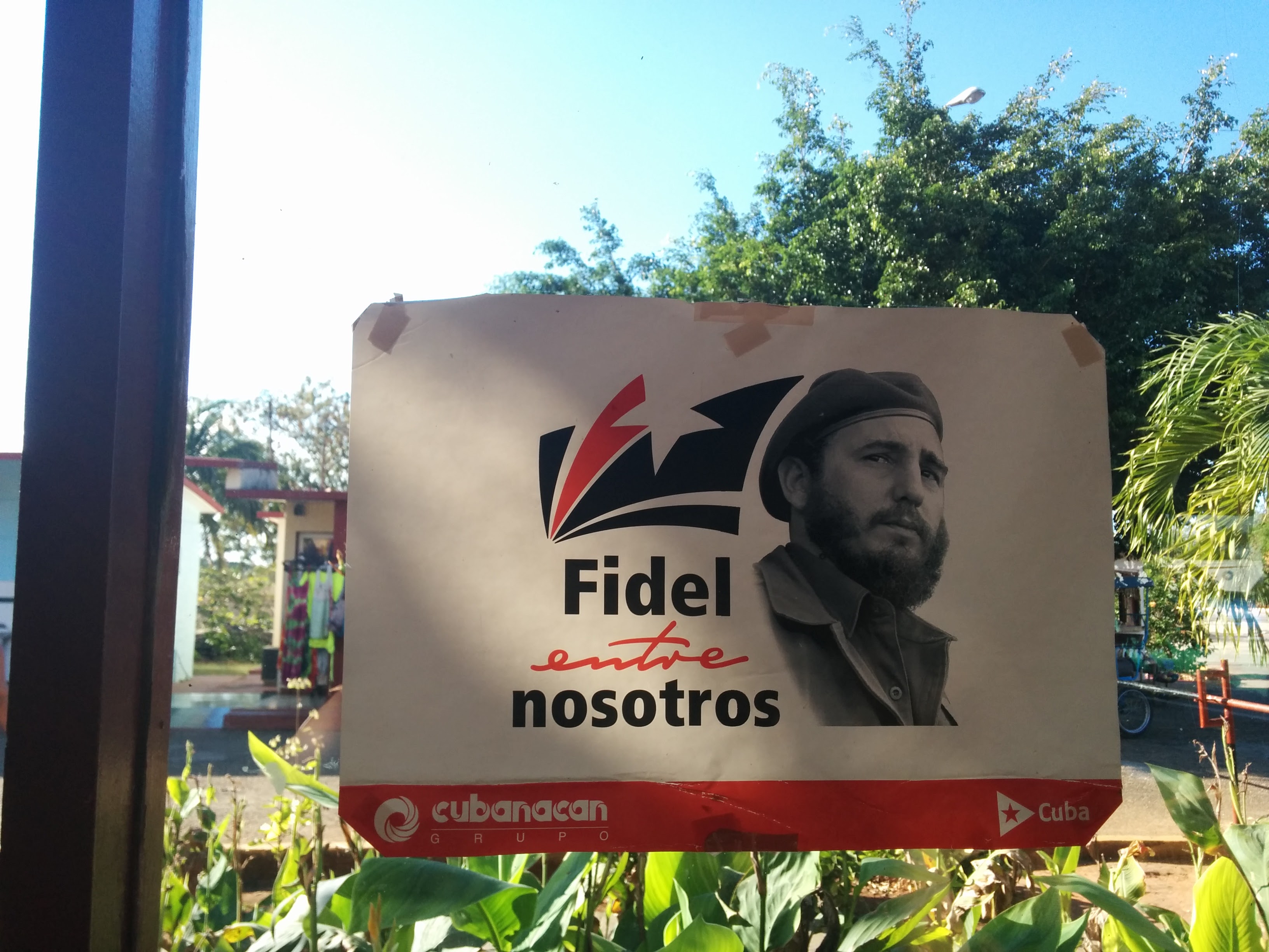 pro Fidel Castro poster